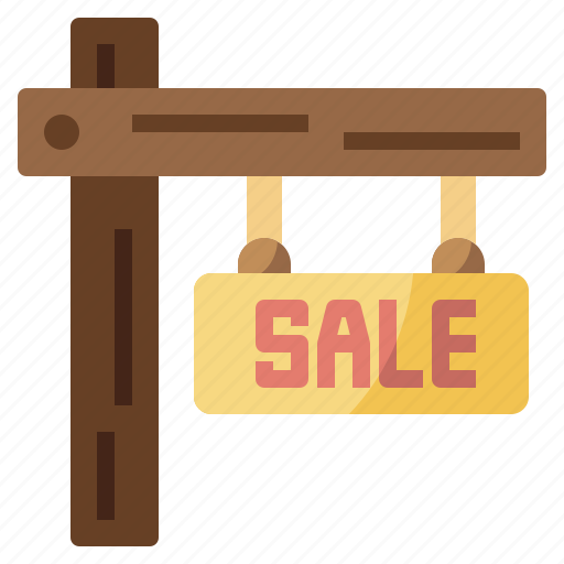 Estate, for, hanging, real, sale, signaling, signals icon - Download on Iconfinder