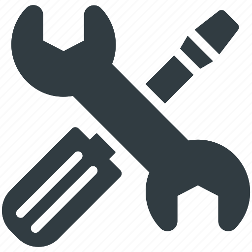 Garage tools, mechanic, repair tools, screwdriver, wrench icon - Download on Iconfinder