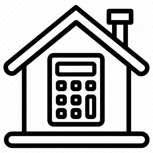 Property, mortgage, calculation icon - Download on Iconfinder