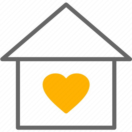 Real, estate, home, favorite, heart icon - Download on Iconfinder