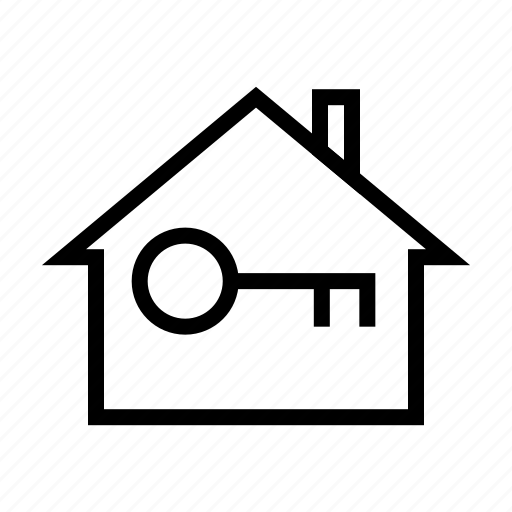 Estate, home, key, real, security icon - Download on Iconfinder