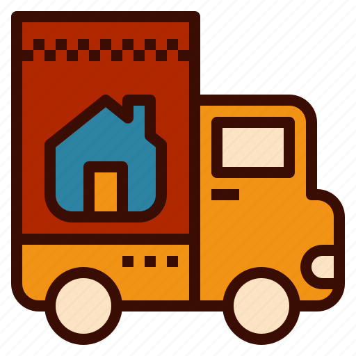 Home, moving, service, truck icon - Download on Iconfinder