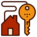chain, home, house, key, own