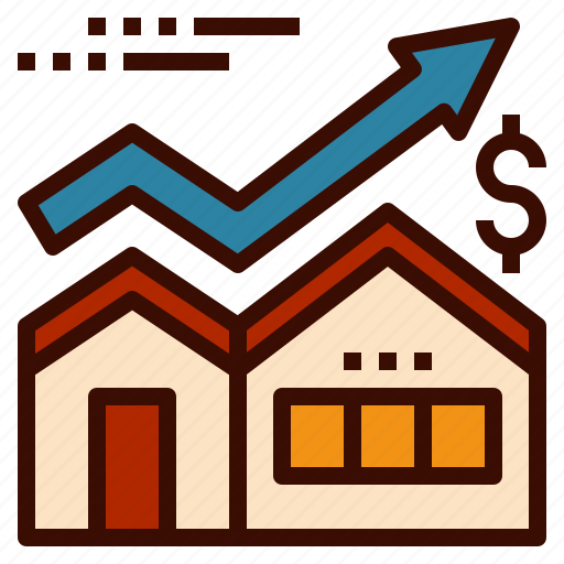 Estate, house, market, price, real, stock icon - Download on Iconfinder