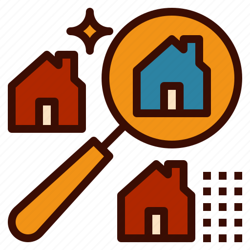 Find, house, internet, property, search icon - Download on Iconfinder