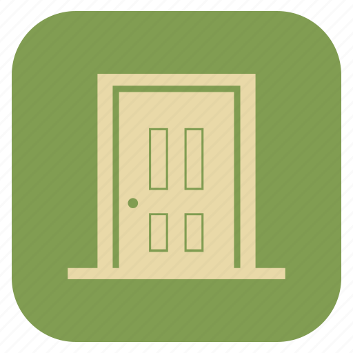 Closed, door, estate, real icon - Download on Iconfinder
