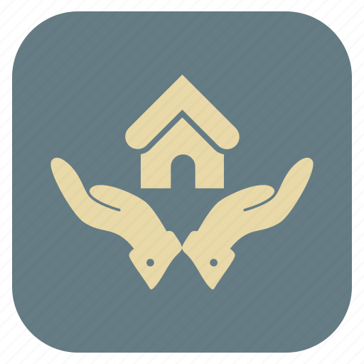 Estate, house, real, safe icon - Download on Iconfinder
