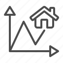 housing market, real estate, house, home, graph, chart