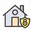 house, protection, home, estate, real, property, lock, safety