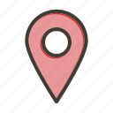 location, map, pin, navigation, address