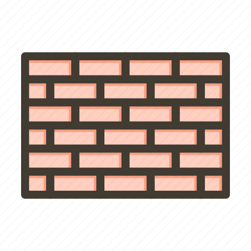 Brickwall, construction, building, stone, real estate icon - Download on Iconfinder