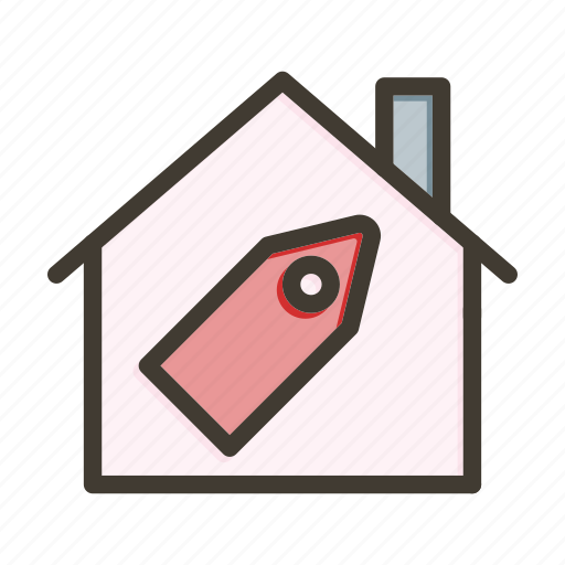 Sold out, hanging, real estate, property, rent icon - Download on Iconfinder