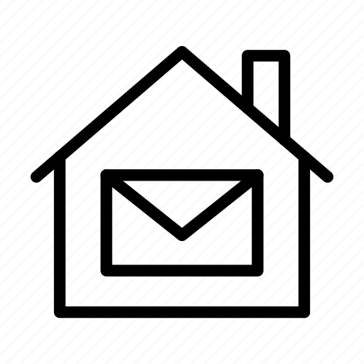 House mail, envelope, message, email, mail icon - Download on Iconfinder