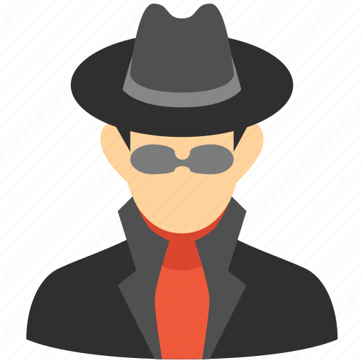 Hacker, spy, thief, person, secret service, security, user icon - Download on Iconfinder