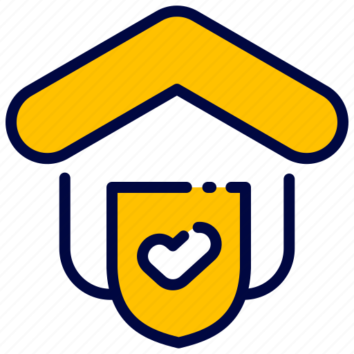 Bukeicon, estate, protection, real, secure, shield icon - Download on Iconfinder