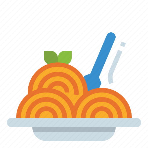 Food, noodle, pasta, restaurant, spaghetti icon - Download on Iconfinder