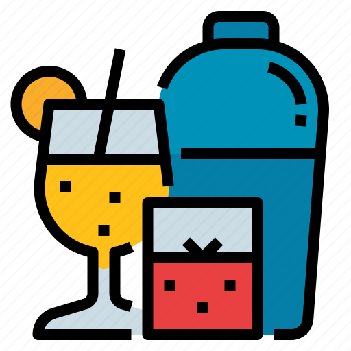 Cocktail, drink, liqueur, restaurant, shaker icon - Download on Iconfinder