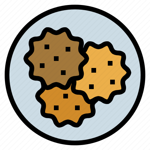 Cookie, cracker, food, restaurant, snack icon - Download on Iconfinder