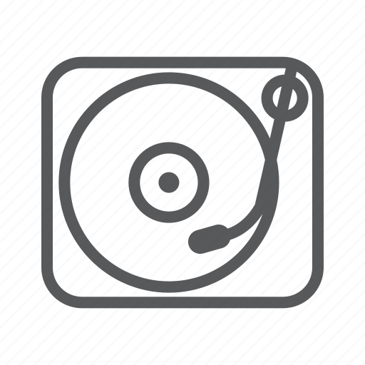 Dj, music, turntable icon - Download on Iconfinder