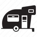 trailer, recreational vehicle, trip, camping