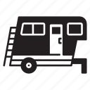 trailer, recreational vehicle, motorhome, transport