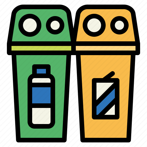 Bin, bottle, can, recycle, trash icon - Download on Iconfinder