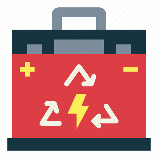 Battery, energy, recycle, recycling icon - Download on Iconfinder