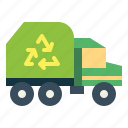 car, garbage, recycle, truck