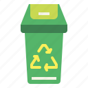 bin, recycle, trash