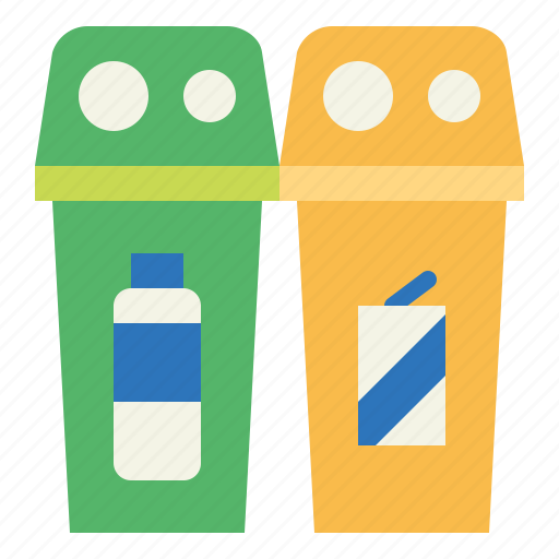 Bin, bottle, can, recycle, trash icon - Download on Iconfinder