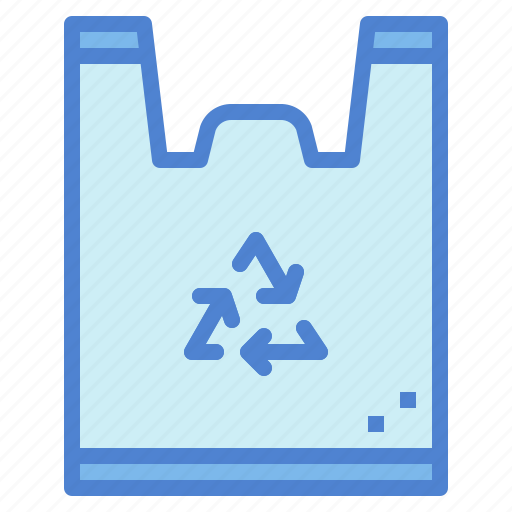 Bag, bioplastic, plastic, recycle icon - Download on Iconfinder