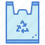 bag, bioplastic, plastic, recycle 