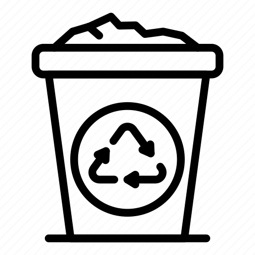 Container, thin, trash, vector, yul905 icon - Download on Iconfinder