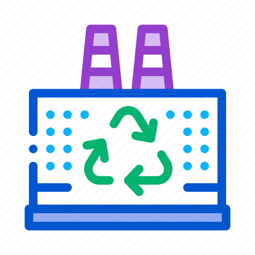 Ecological, ecology, factory, power, recycle, station, thermal icon - Download on Iconfinder