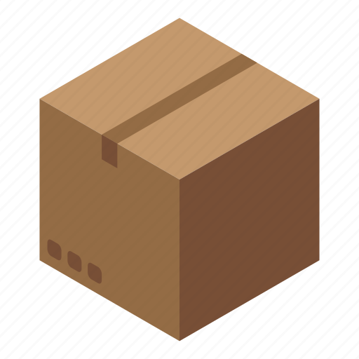Box, business, carton, cartoon, isometric, recycle, shopping icon - Download on Iconfinder