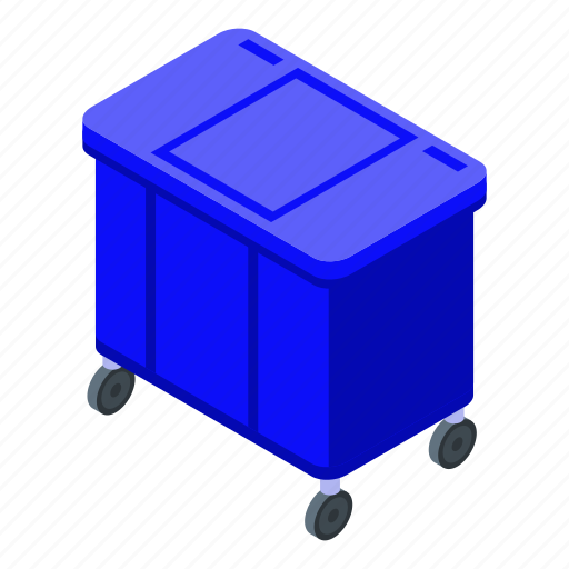 Box, cartoon, food, garbage, isometric, paper, street icon - Download on Iconfinder