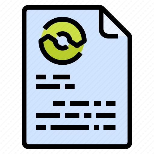 Document, file, paper, recycle, recycling, reuse icon - Download on Iconfinder