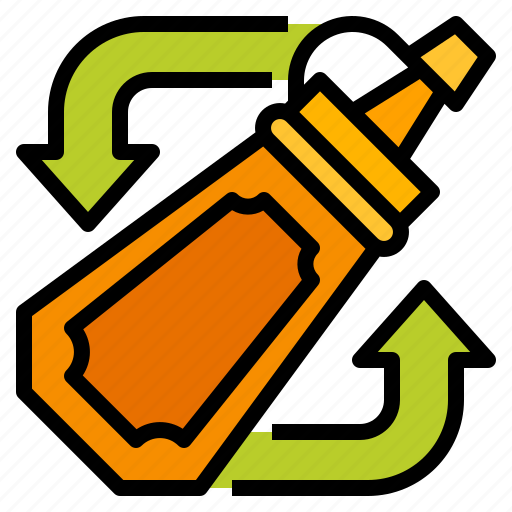 Bottles, recycle, recycling, reuse, sauce, squeezable icon - Download on Iconfinder