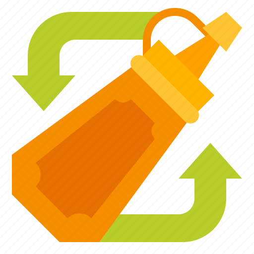 Bottles, recycle, recycling, reuse, sauce, squeezable icon - Download on Iconfinder