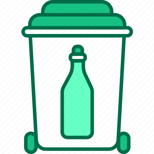 Glass, bin, garbage icon - Download on Iconfinder