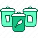 recycle, bin, garbage