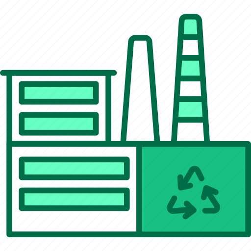 Trash, factory, recycle icon - Download on Iconfinder