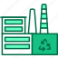 trash, factory, recycle 
