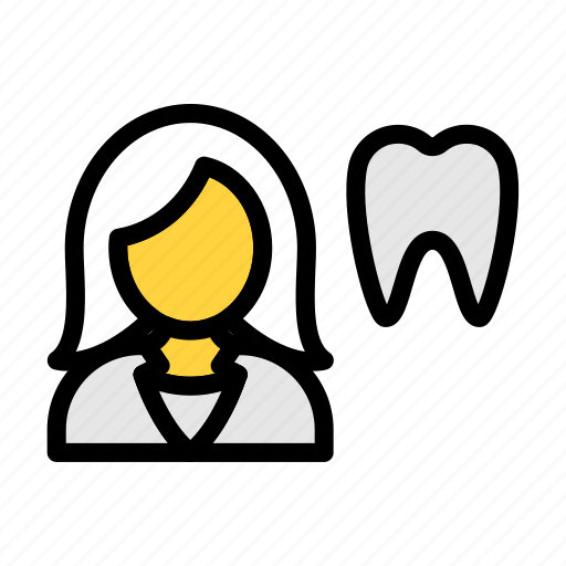 Female, dentist, girl, professional, avatar icon - Download on Iconfinder
