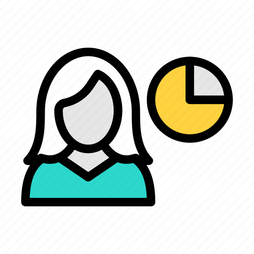 Graph, meeting, female, presentation, women icon - Download on Iconfinder