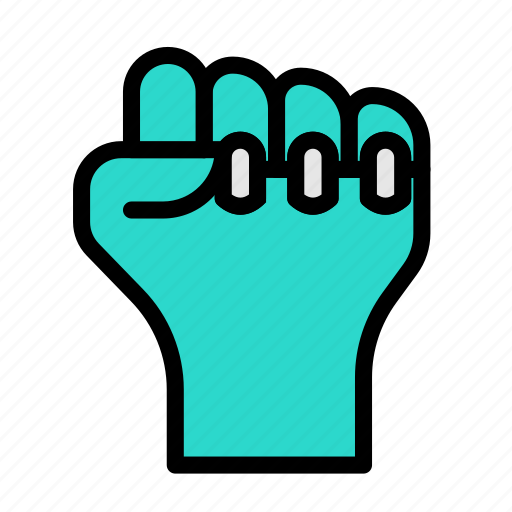 Unity, fist, women, redefining, hand icon - Download on Iconfinder