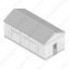 building, business, car, cartoon, isometric, person, warehouse 