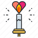 candle, heart, love, relationship, romance, romatic 