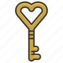heart, key, love, relationship, security