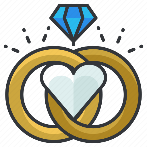 Diamond, love, marriage, relationship, ring, rings icon - Download on Iconfinder
